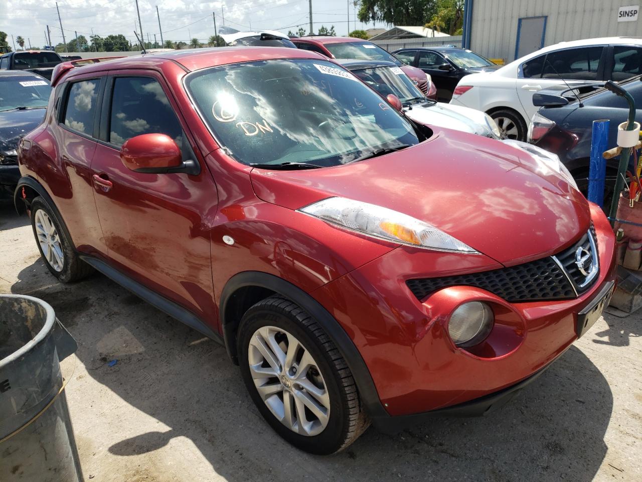 Photo 1 from auction – 2013 NISSAN JUKE S with VIN JN8AF5MR4DT210344