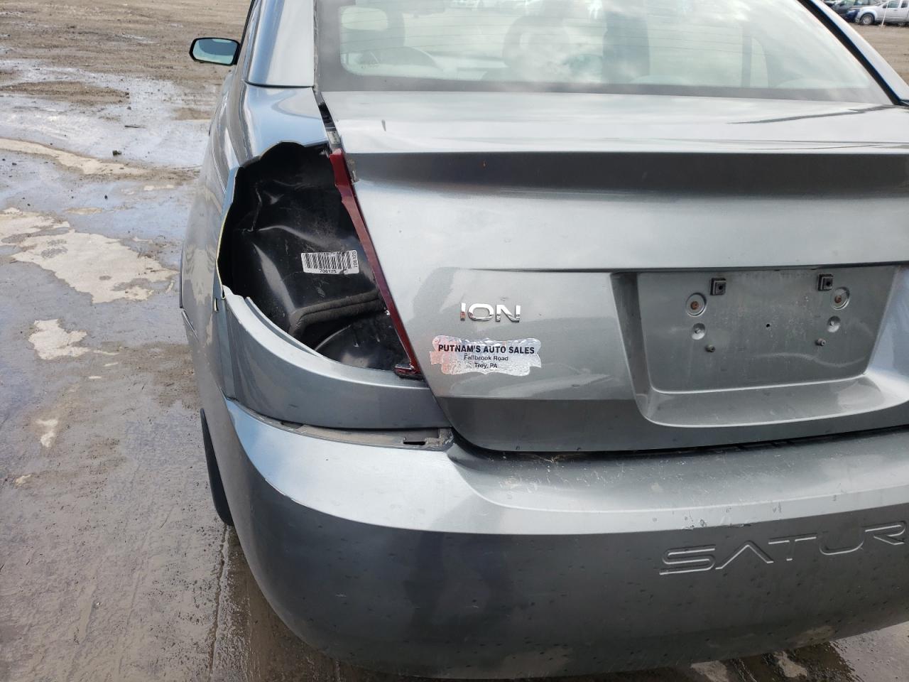 Photo 9 from auction – 2007 SATURN ION LEVEL with VIN 1G8AJ58F17Z206161