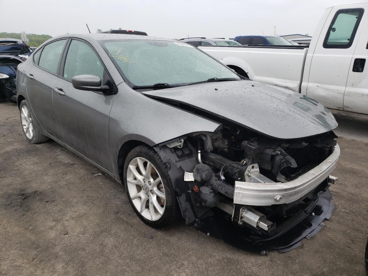 DODGE DART SXT 2013 with VIN 1C3CDFBH7DD701127 - Photo from auction
