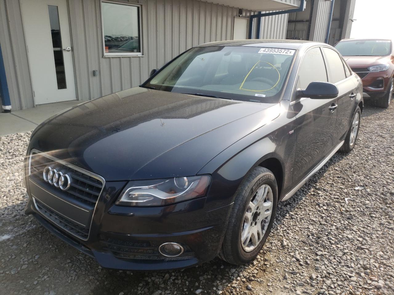 Photo 2 from auction – 2012 AUDI A4 PREMIUM with VIN WAUFFAFL6CN017244