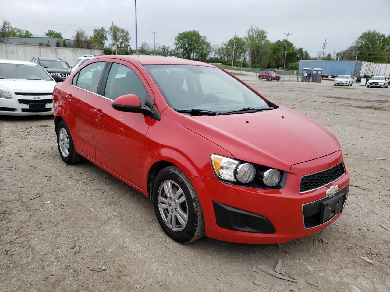CHEVROLET SONIC LT 2013 with VIN 1G1JC5SHXD4160311 - Photo from auction