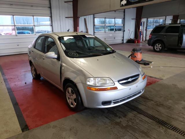 CHEVROLET AVEO BASE 2006 with VIN KL1TD56676B544929 - Photo from auction