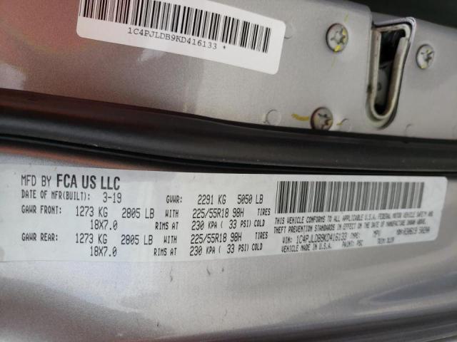 Photo 10 from auction – 2019 JEEP CHEROKEE L with VIN 1C4PJLDB9KD416133
