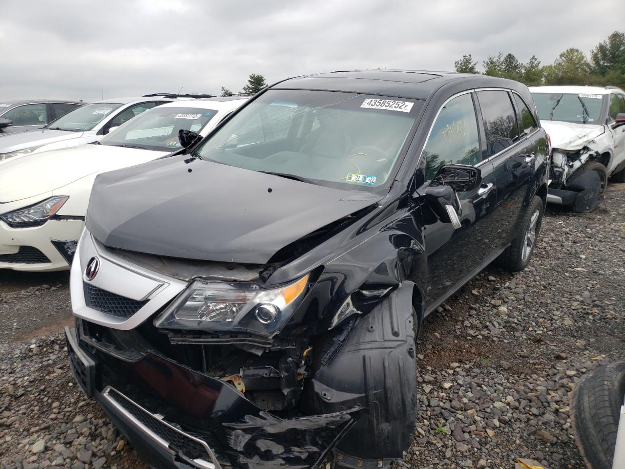 Photo 2 from auction – 2012 ACURA MDX TECHNO with VIN 2HNYD2H34CH540298