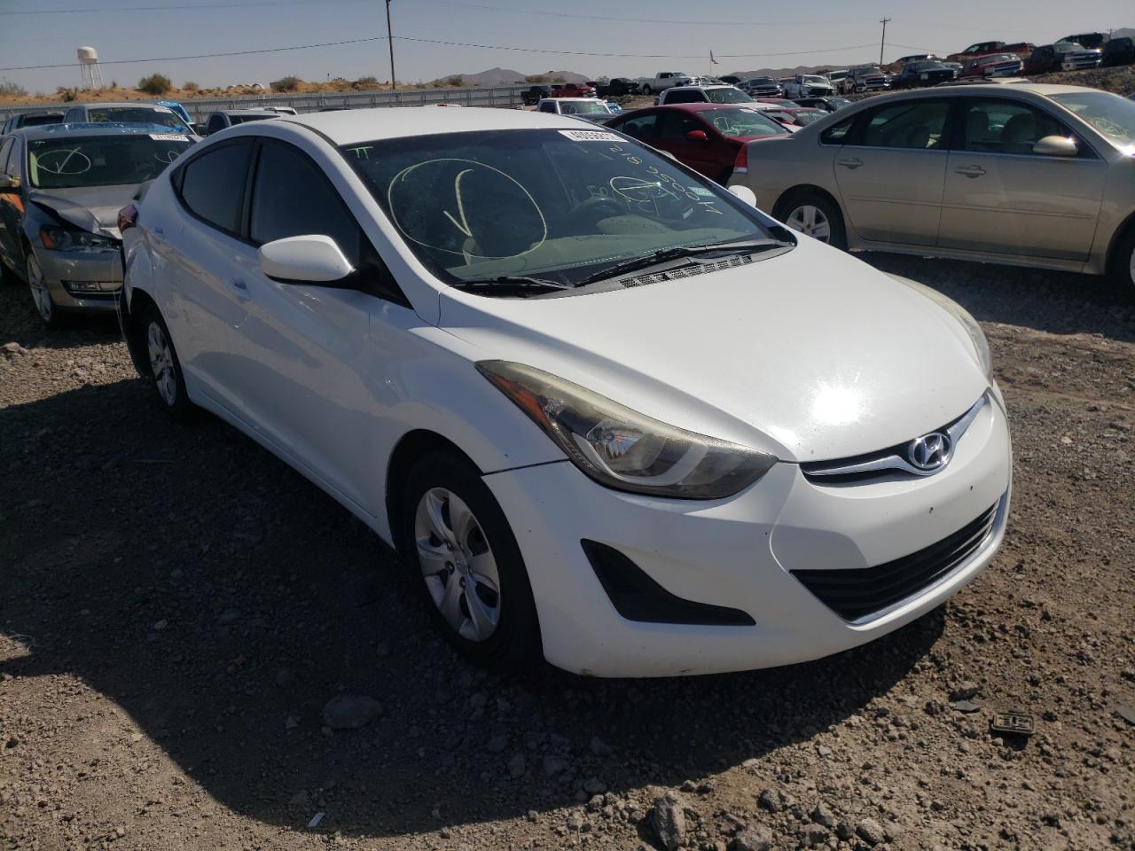 Photo 1 from auction – 2016 HYUNDAI ELANTRA SE with VIN 5NPDH4AE5GH737719
