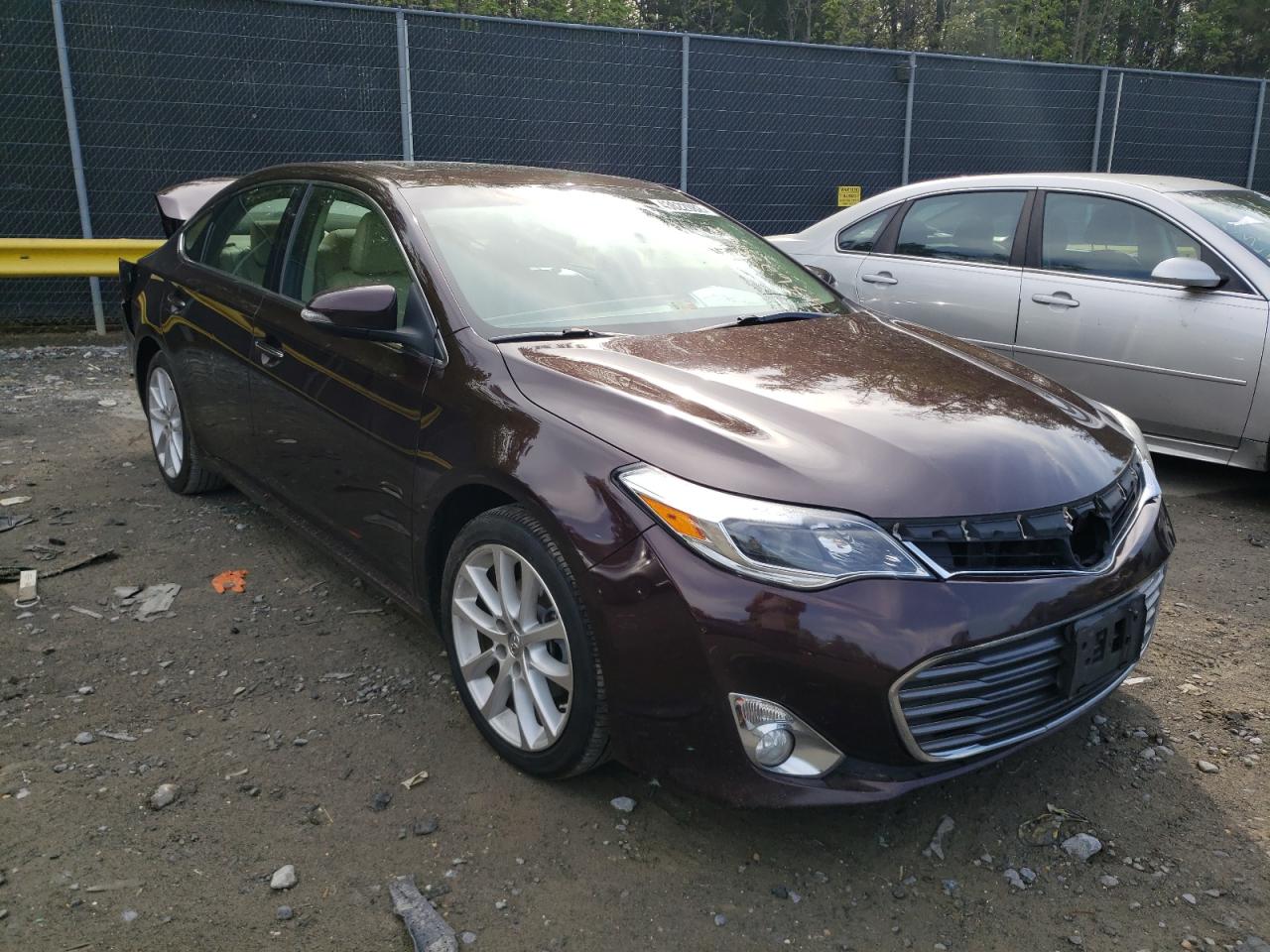 TOYOTA AVALON BAS 2013 with VIN 4T1BK1EB4DU076558 - Photo from auction