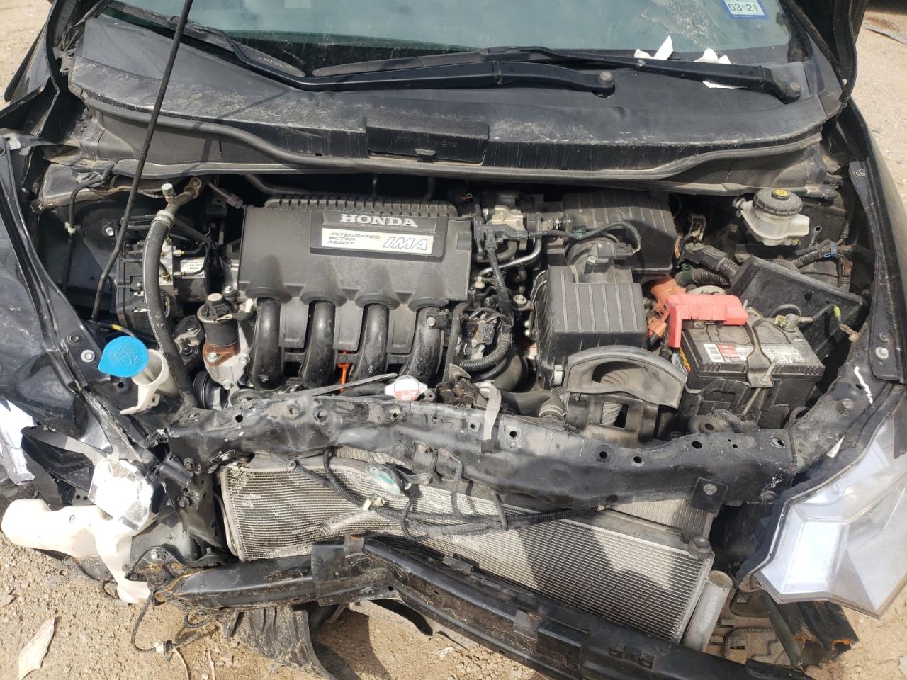 Photo 7 from auction – 2012 HONDA INSIGHT EX with VIN JHMZE2H74CS002573