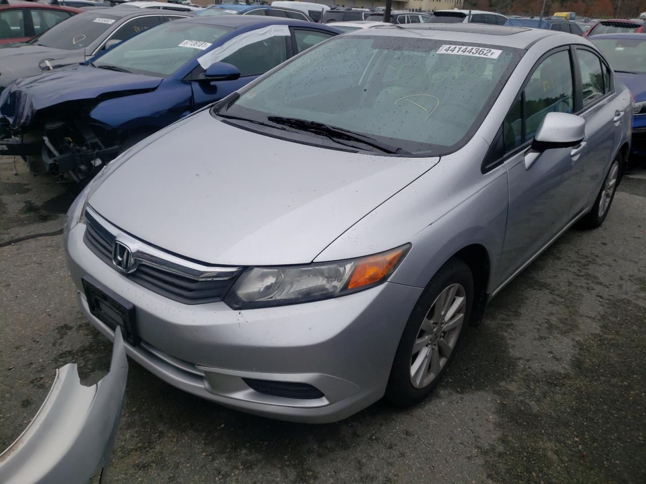 Photo 2 from auction – 2012 HONDA CIVIC EX with VIN 19XFB2F84CE047959