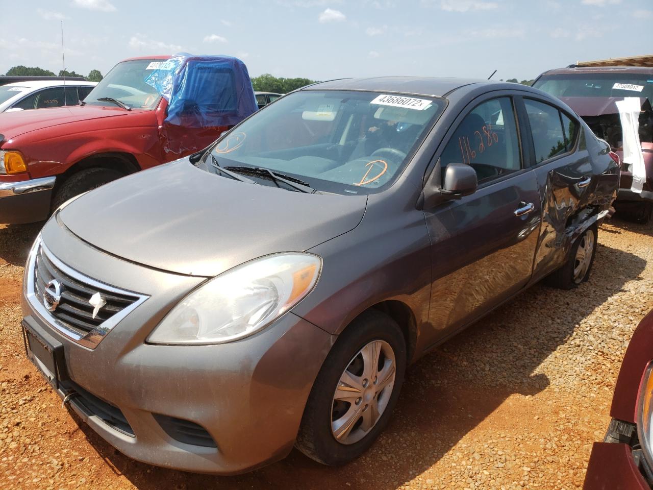 Photo 2 from auction – 2012 NISSAN VERSA S with VIN 3N1CN7AP1CL829401