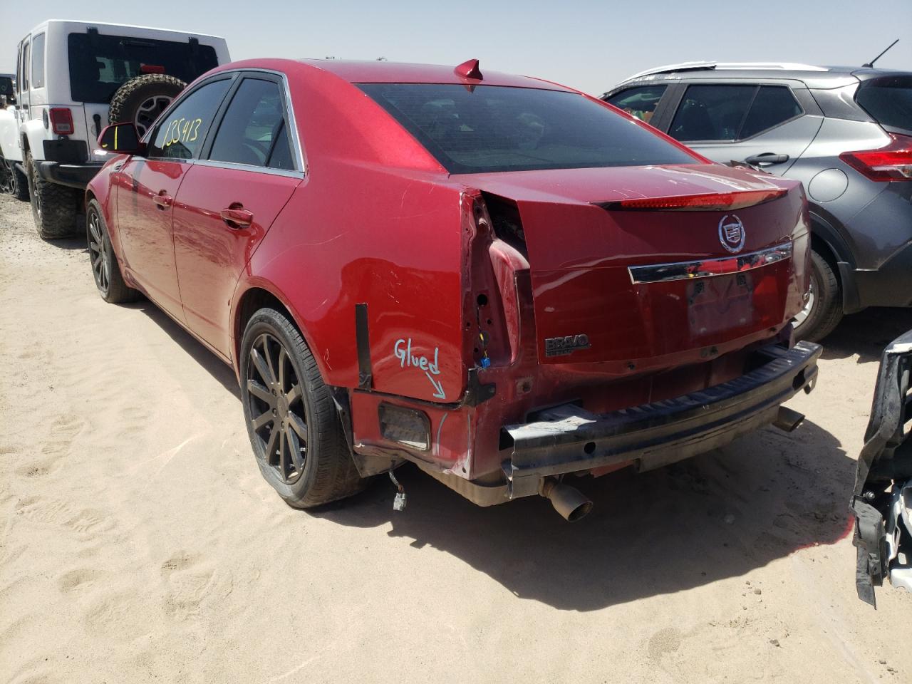 Photo 3 from auction – 2009 CADILLAC CTS with VIN 1G6DF577390137501