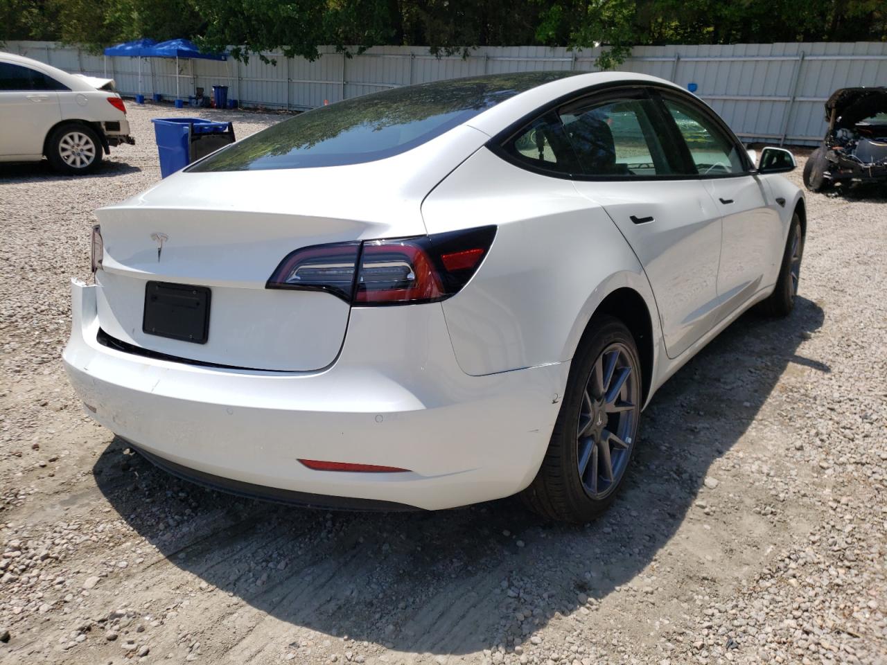 Photo 4 from auction – 2021 TESLA MODEL 3 with VIN 5YJ3E1EA2MF053232