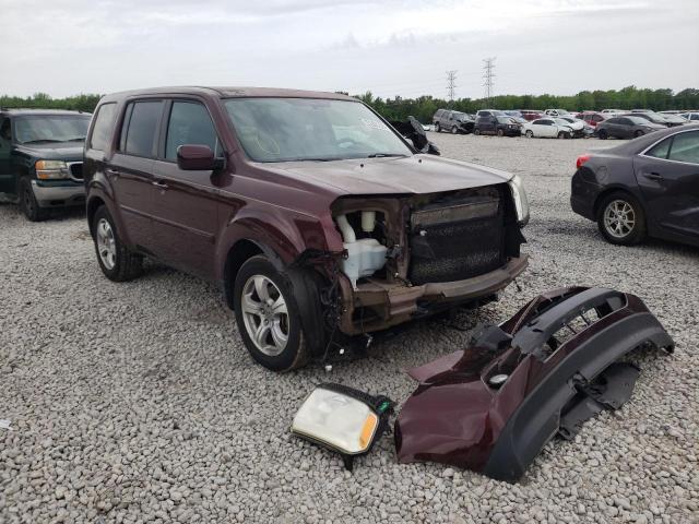 HONDA PILOT EX 2013 with VIN 5FNYF3H44DB012623 - Photo from auction