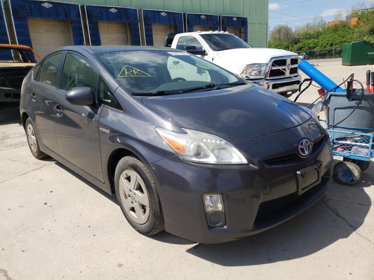 TOYOTA PRIUS 2010 with VIN JTDKN3DU7A0185027 - Photo from auction