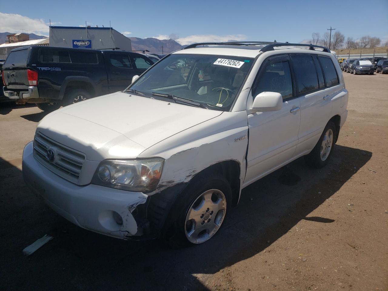 Photo 2 from auction – 2006 TOYOTA HIGHLANDER with VIN JTEEP21A060186356