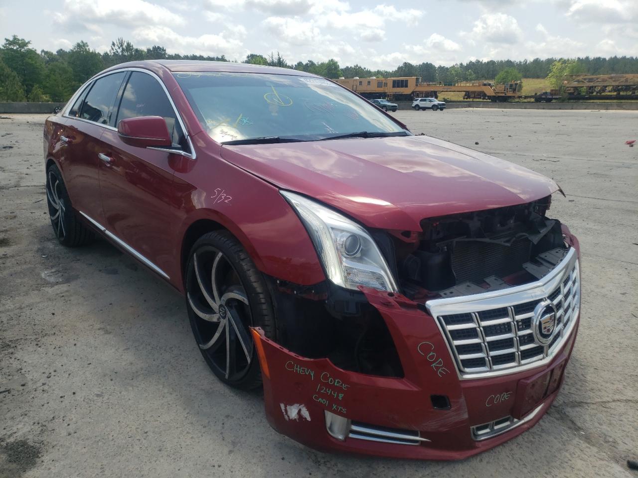 CADILLAC XTS LUXURY 2014 with VIN 2G61M5S32E9128012 - Photo from auction