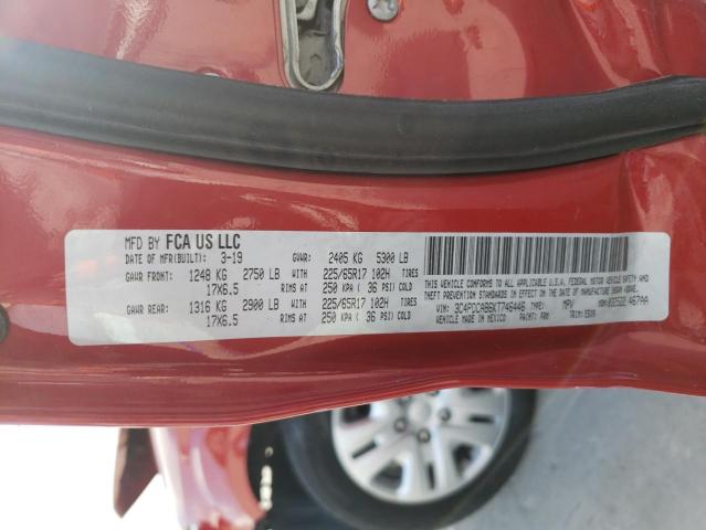 Photo 10 from auction – 2019 DODGE JOURNEY SE with VIN 3C4PDCAB6KT746446