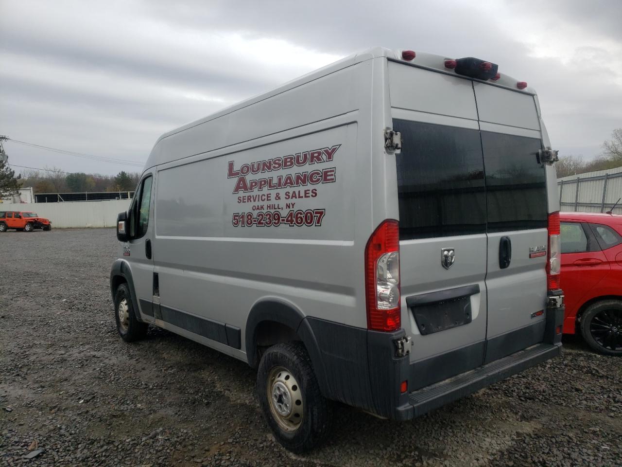 Photo 3 from auction – 2015 RAM PROMASTER with VIN 3C6TRVBD9FE510130