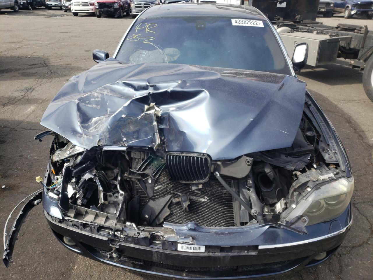 Photo 7 from auction – 2006 BMW 750 LI with VIN WBAHN83546DT61580