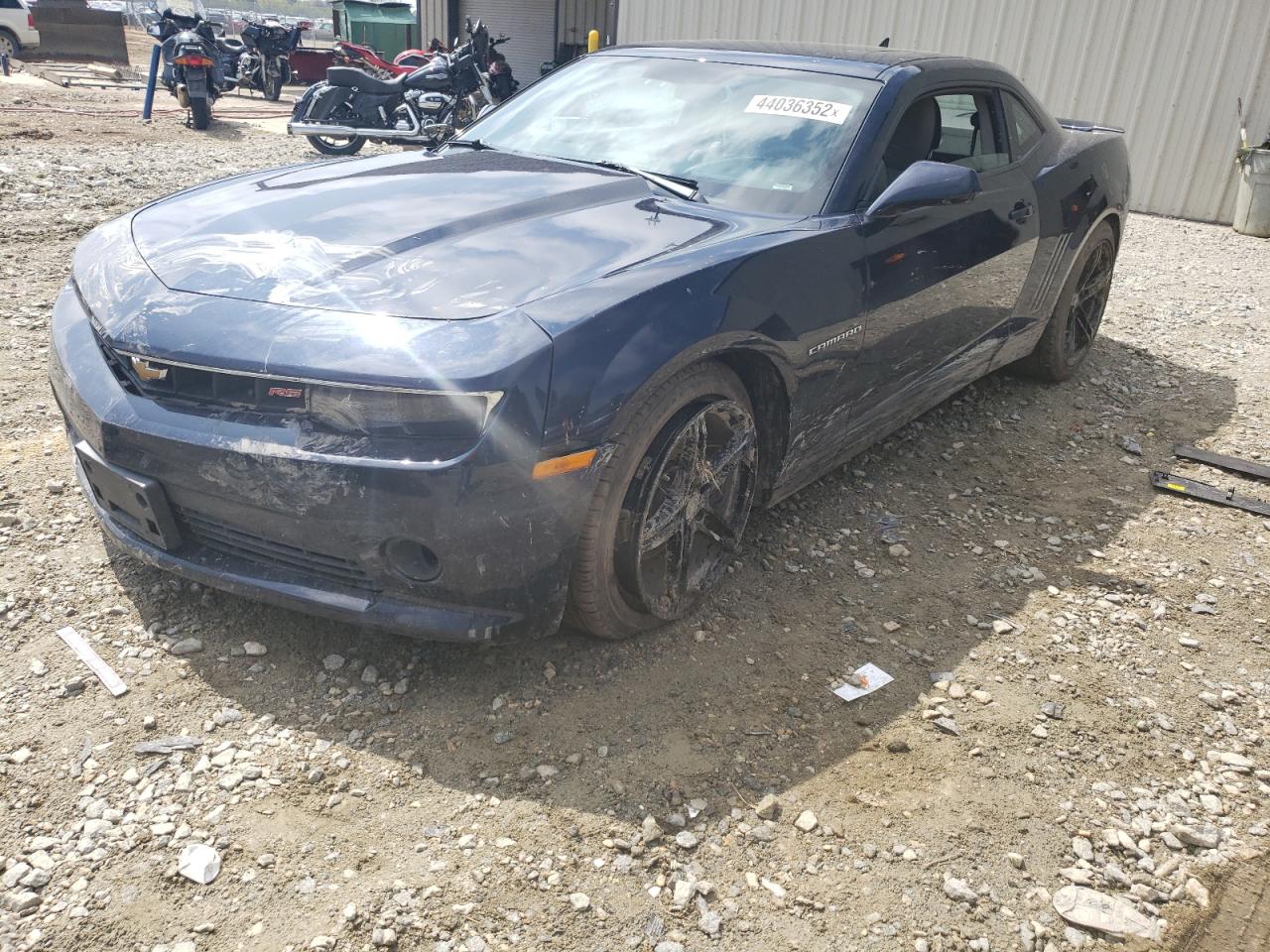 Photo 9 from auction – 2015 CHEVROLET CAMARO LT with VIN 2G1FF1E32F9301622