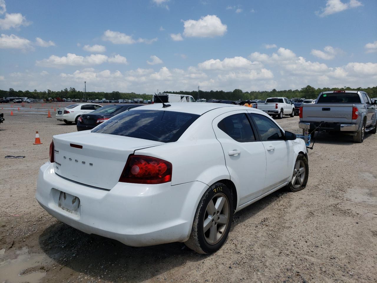 Photo 4 from auction – 2013 DODGE AVENGER SE with VIN 1C3CDZAB4DN652199