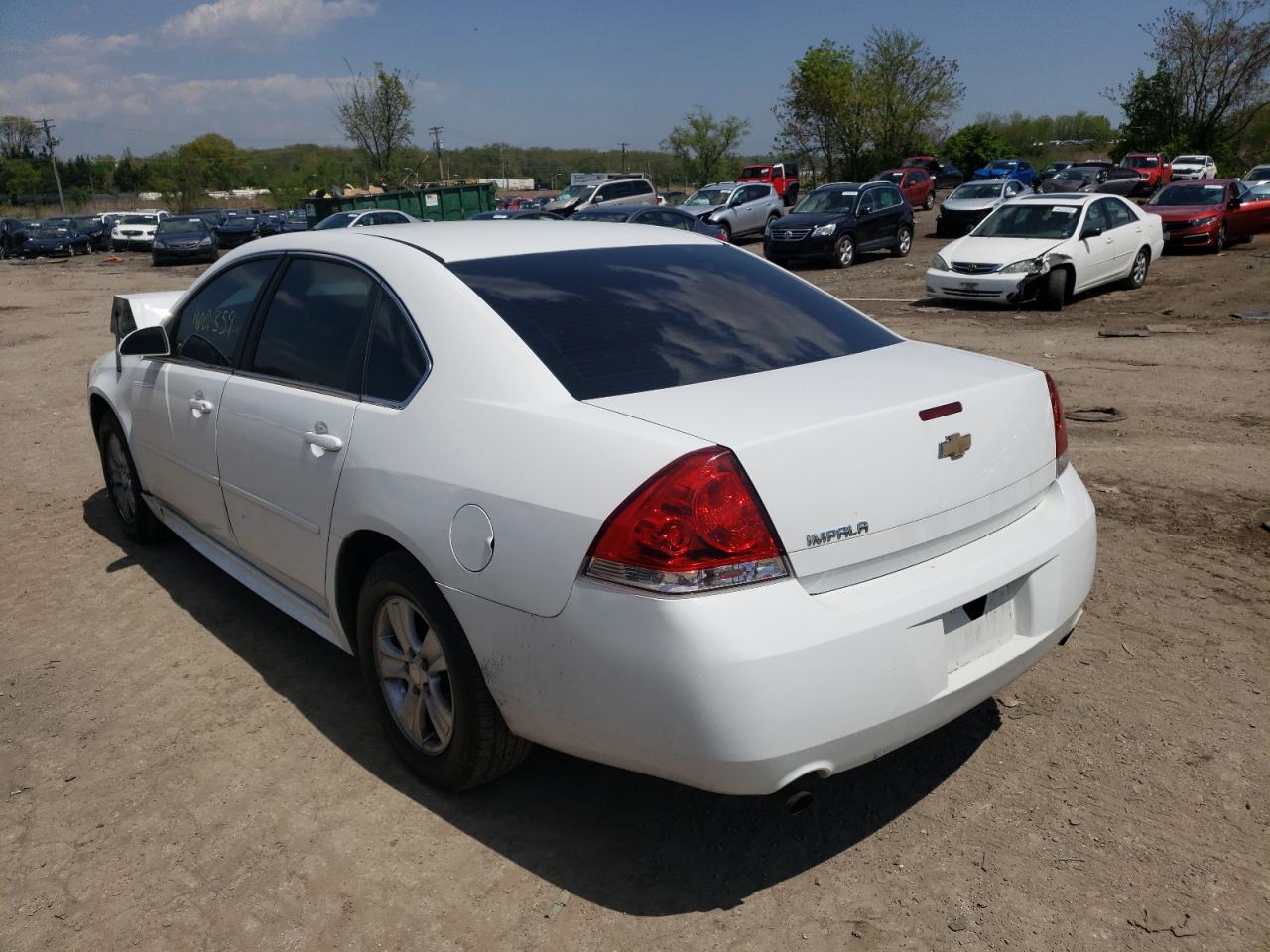 Photo 3 from auction – 2012 CHEVROLET IMPALA LS with VIN 2G1WF5E30C1296583