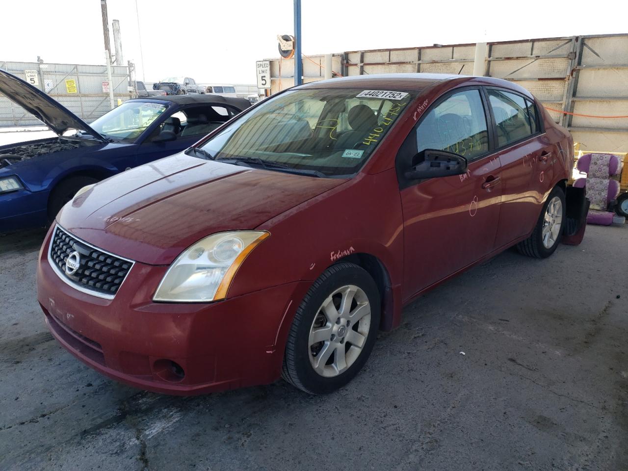 Photo 2 from auction – 2008 NISSAN SENTRA 2.0 with VIN 3N1AB61E98L721348