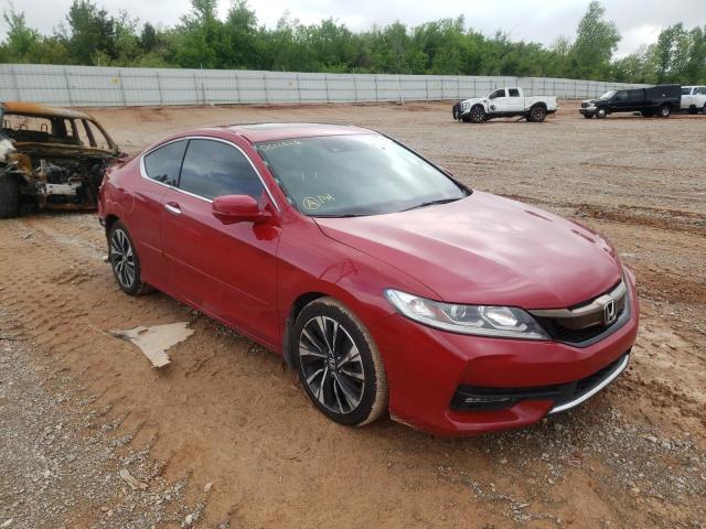 HONDA ACCORD EXL 2016 with VIN 1HGCT2B93GA004528 - Photo from auction