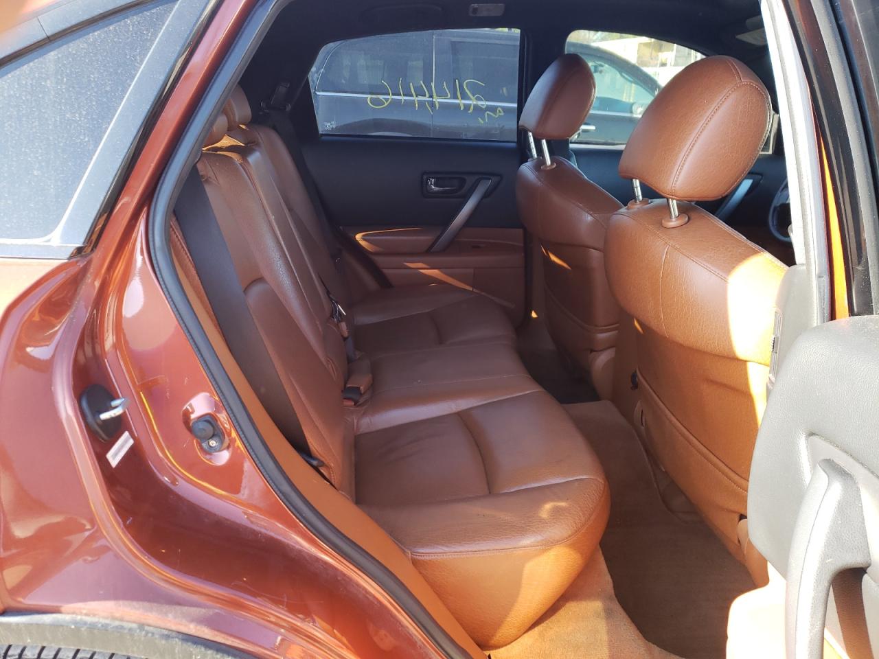 Photo 6 from auction – 2008 INFINITI FX35 with VIN JNRAS08U08X104013