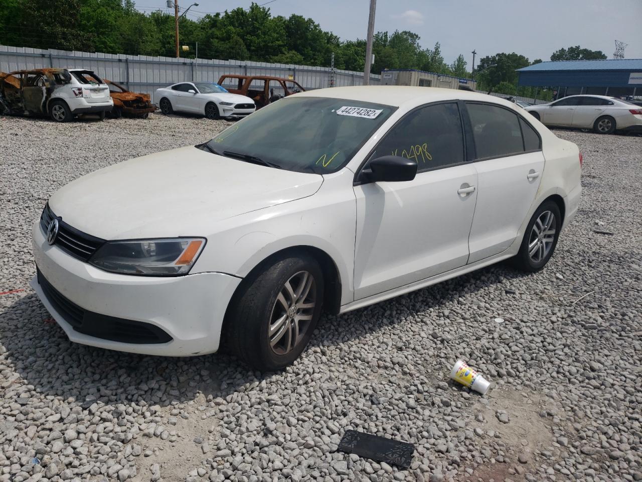 Photo 2 from auction – 2011 VOLKSWAGEN JETTA BASE with VIN 3VW2K7AJ6BM364830