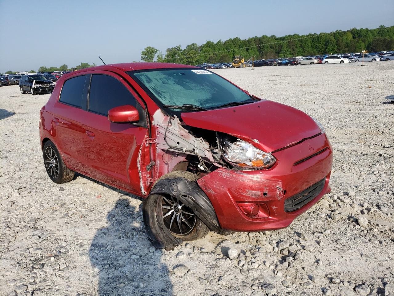 Photo 1 from auction – 2015 MITSUBISHI MIRAGE DE with VIN ML32A3HJ5FH040608