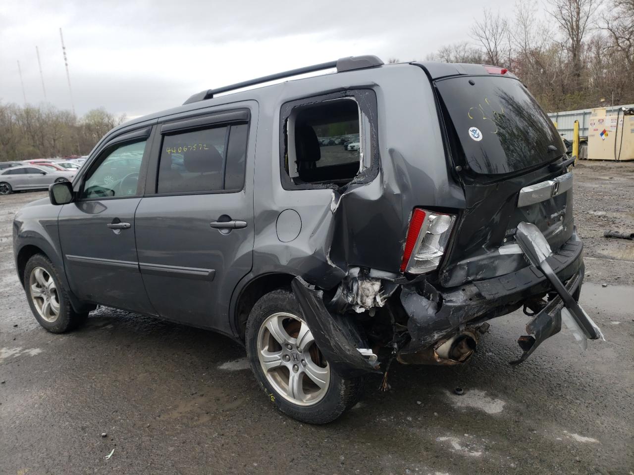 Photo 3 from auction – 2012 HONDA PILOT EXL with VIN 5FNYF4H52CB004999