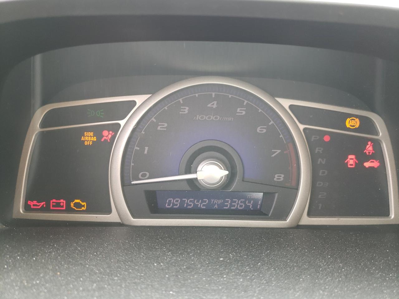 Photo 8 from auction – 2011 HONDA CIVIC EX with VIN 19XFA1F80BE034346