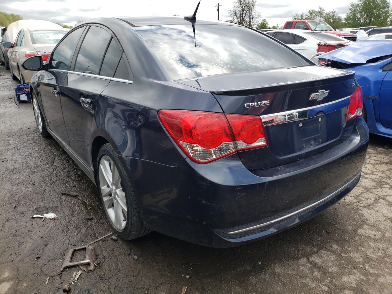Photo 3 from auction – 2014 CHEVROLET CRUZE LTZ with VIN 1G1PG5SB4E7211733