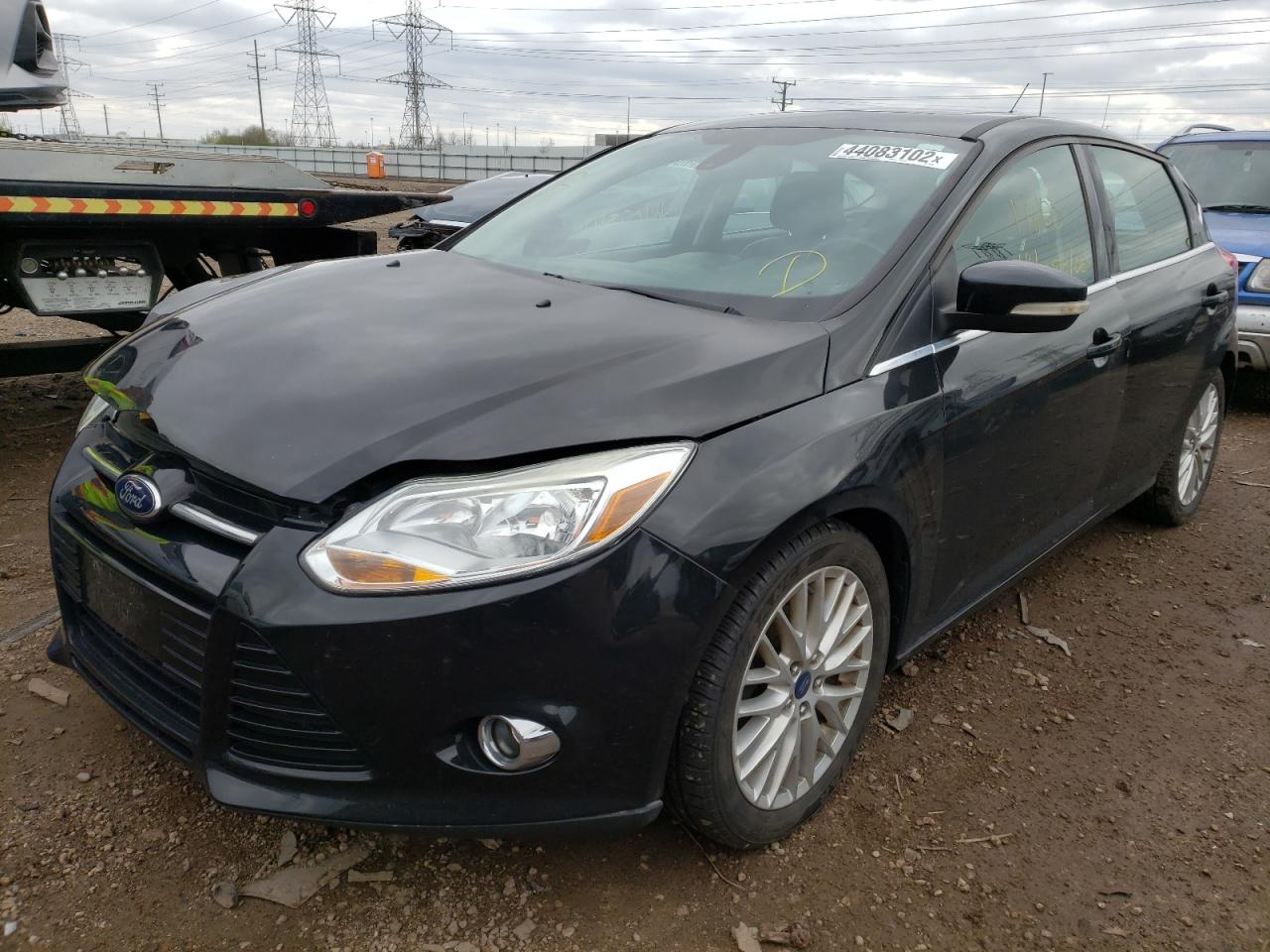 Photo 2 from auction – 2012 FORD FOCUS SEL with VIN 1FAHP3M28CL416639