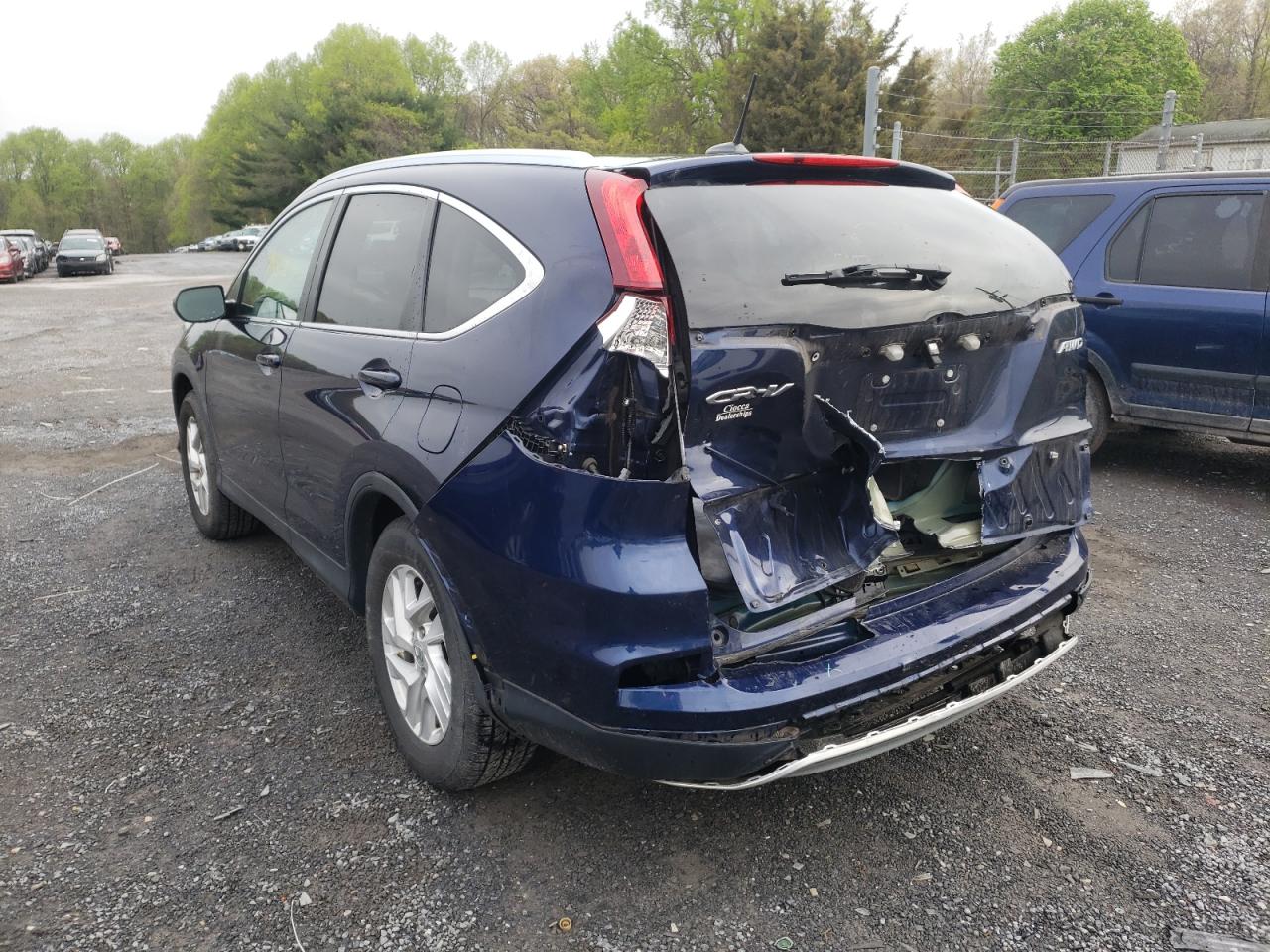 Photo 3 from auction – 2016 HONDA CR-V EXL with VIN 2HKRM4H75GH699305