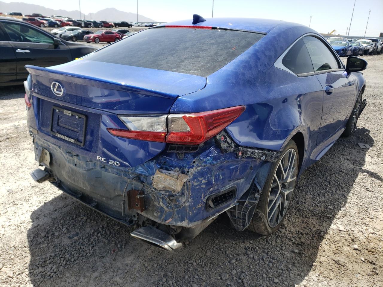 Photo 4 from auction – 2016 LEXUS RC 200T with VIN JTHHA5BC9G5000207