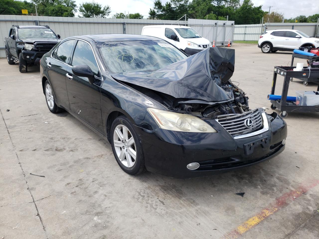 LEXUS ES 350 2008 with VIN JTHBJ46G182165894 - Photo from auction