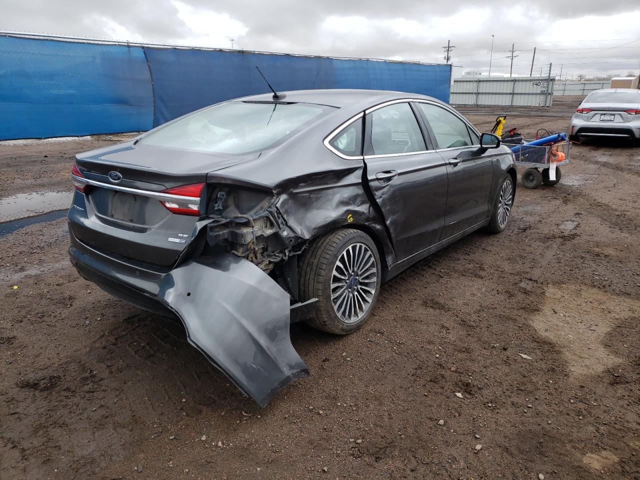 Photo 4 from auction – 2017 FORD FUSION SE with VIN 3FA6P0T98HR257828