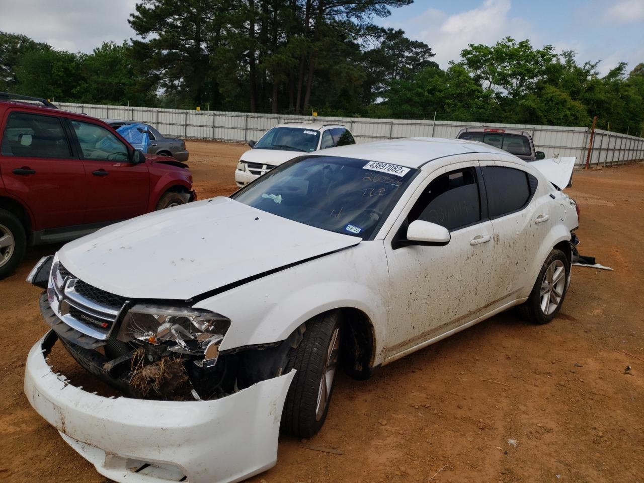 Photo 2 from auction – 2012 DODGE AVENGER SX with VIN 1C3CDZEG4CN260506