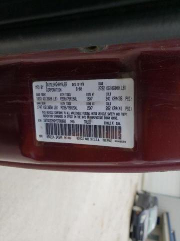 Photo 10 from auction – 2000 DODGE DAKOTA with VIN 1B7GG22N6YS788068