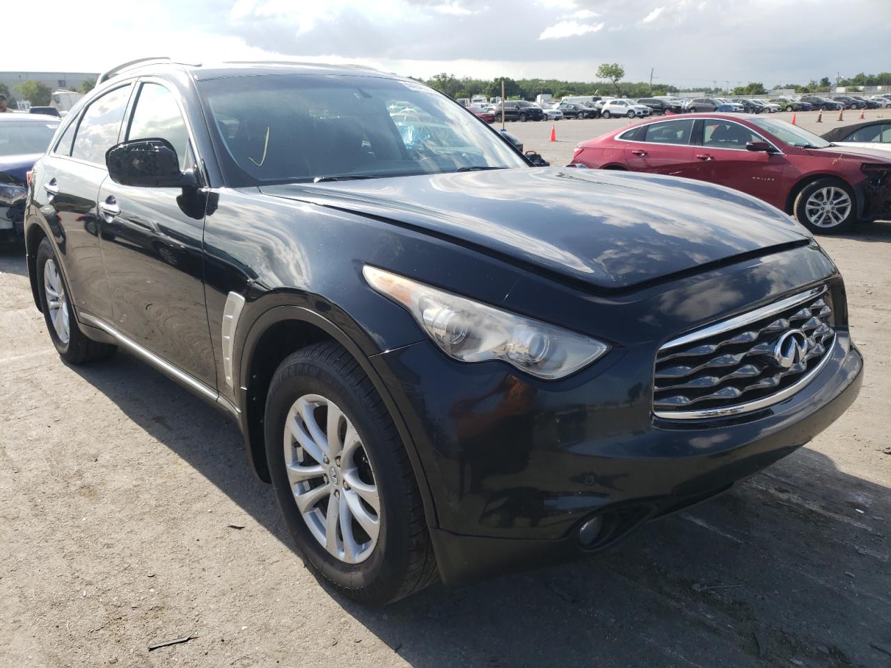 INFINITI FX35 2010 with VIN JN8AS1MW3AM856104 - Photo from auction