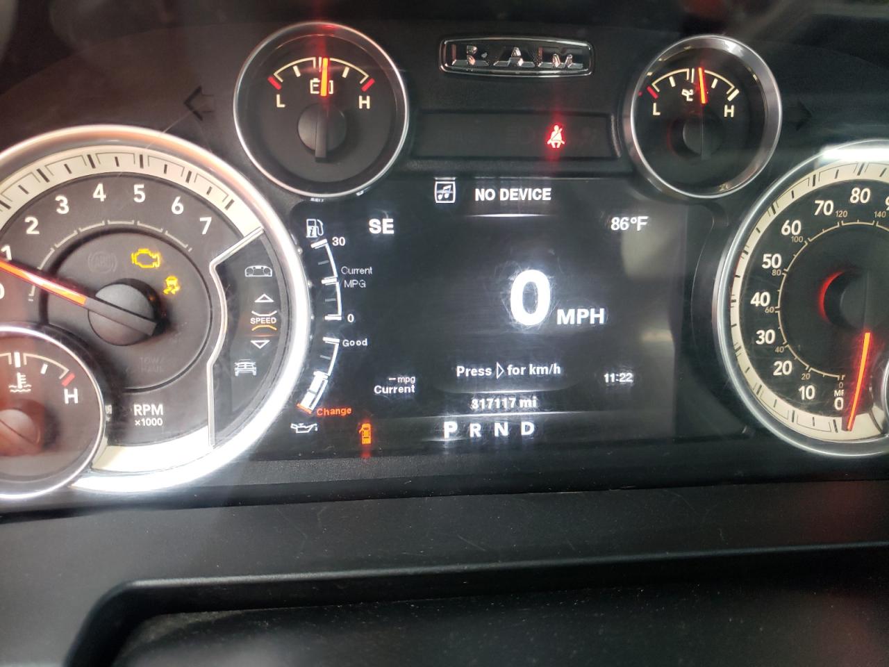 Photo 8 from auction – 2014 RAM 1500 SLT with VIN 1C6RR7LT8ES199684
