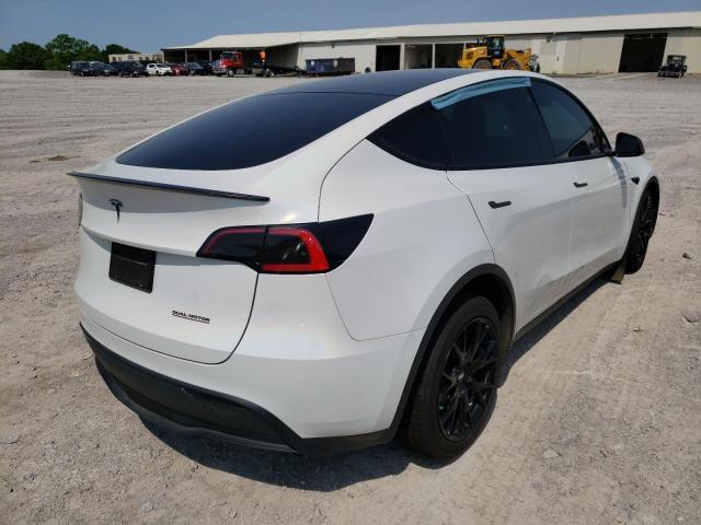Photo 4 from auction – 2020 TESLA MODEL Y with VIN 5YJYGDEF6LF038499