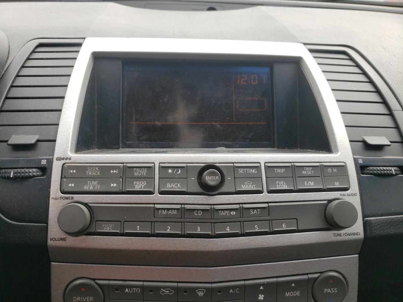 Photo 9 from auction – 2006 NISSAN MAXIMA SE with VIN 1N4BA41E46C810879