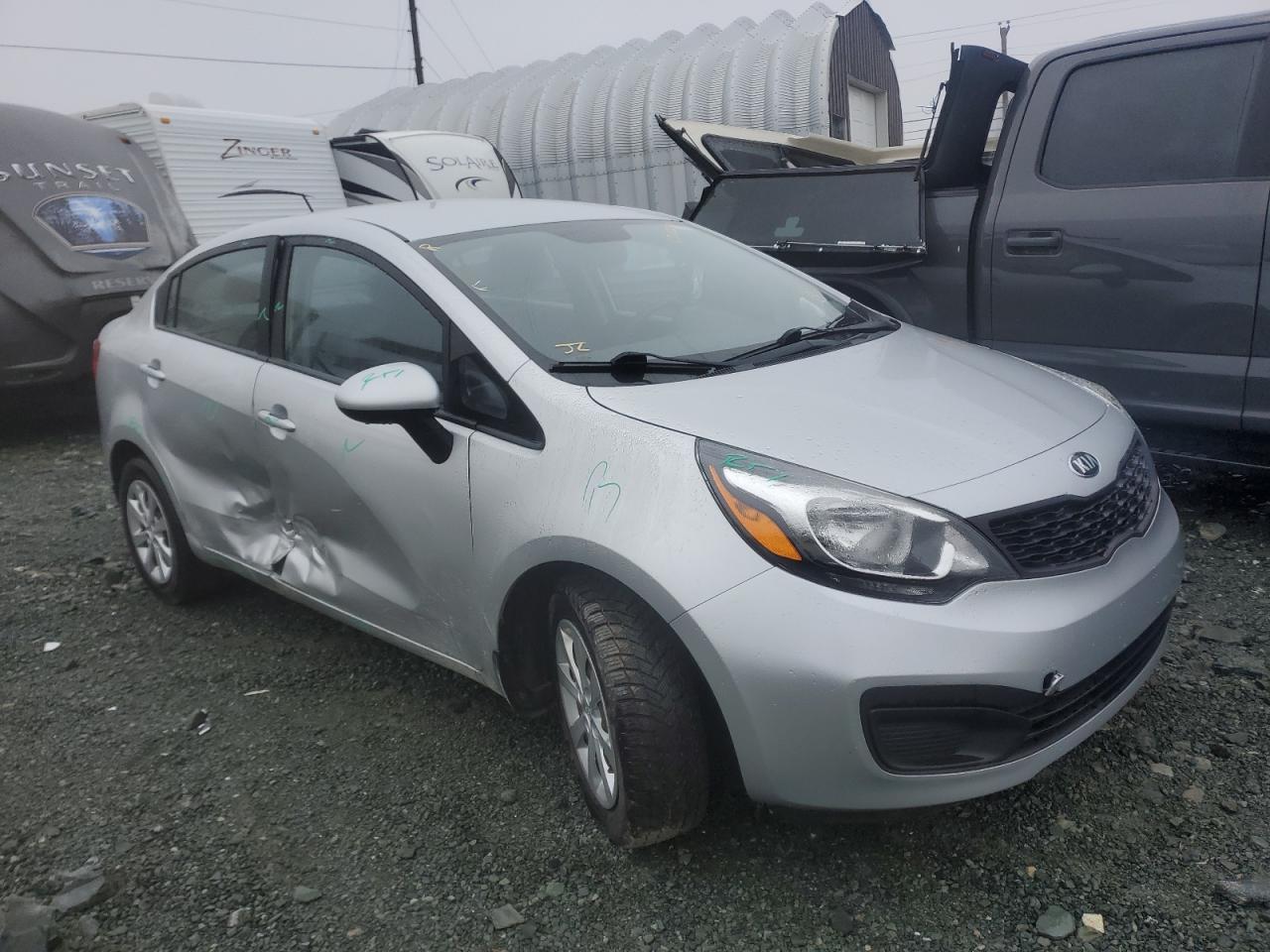 KIA RIO LX 2015 with VIN KNADM4A35F6516265 - Photo from auction