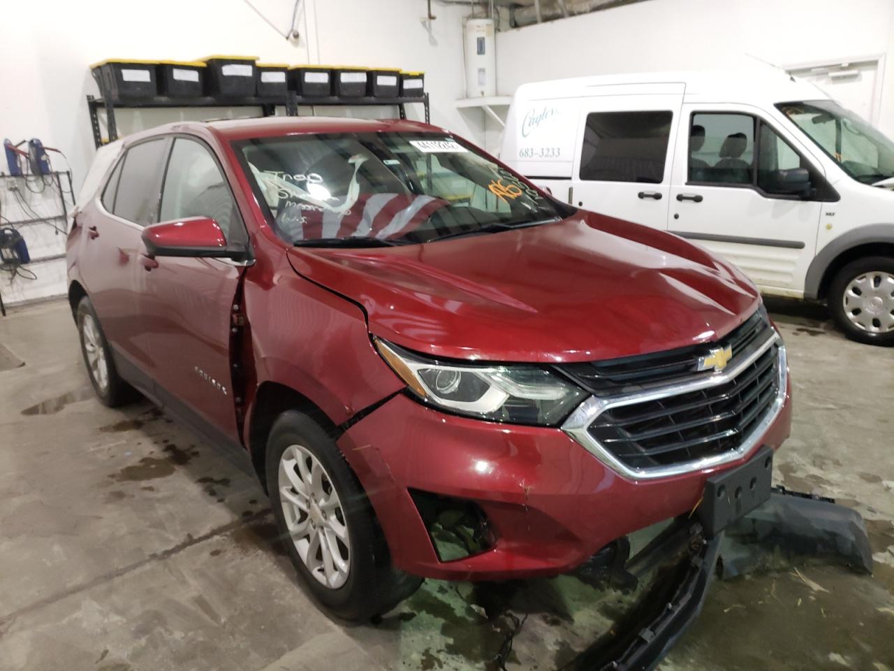 Photo 1 from auction – 2020 CHEVROLET EQUINOX LT with VIN 3GNAXKEVXLS570401