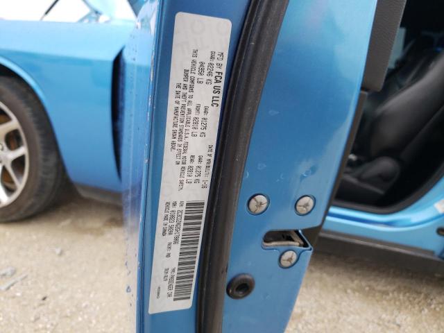 Photo 10 from auction – 2016 DODGE CHALLENGER with VIN 2C3CDZAG2GH178066