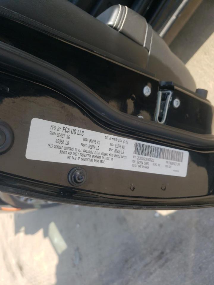 Photo 10 from auction – 2015 CHRYSLER 300 S with VIN 2C3CCAGG9FH876295