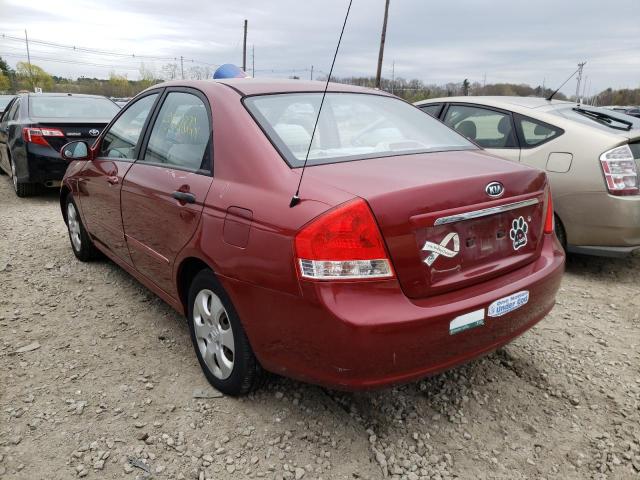 Photo 3 from auction – 2007 KIA SPECTRA EX with VIN KNAFE122075458096