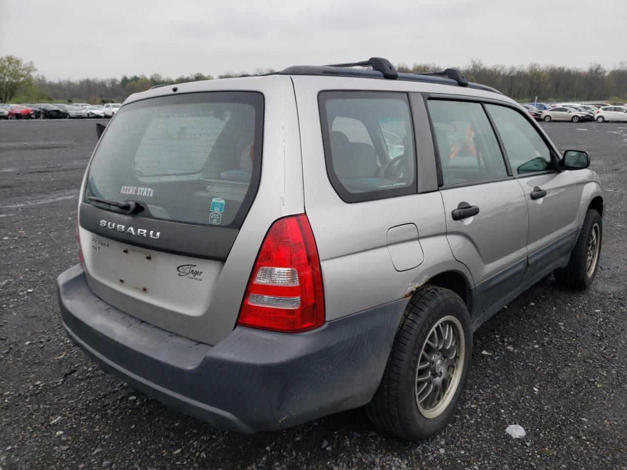 Photo 4 from auction – 2005 SUBARU FORESTER 2 with VIN JF1SG63675H734530